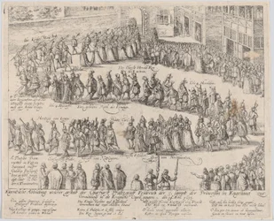 Marriage Procession for the Wedding of Elizabeth Stuart, Daughter of James I