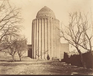 Bastam, Tomb Tower built 1313, Khorasan