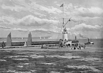 Signal Station, Newhaven. c1896
