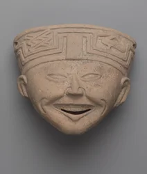 Head of a Laughing Man, Totonac