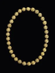 Necklace of Snail Beads, Moche