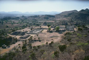 Aerial View of the City, Late Post-Classic Period