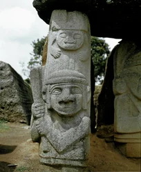 Megalithic Sculpture of a Warrior