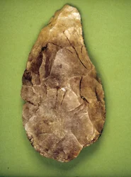 Acheulean polisher (Middle Palaeolithic) Museo archeologico de Milan
