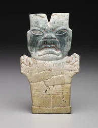 Anthropomorphic Plaque, Possibly the Fire Serpent