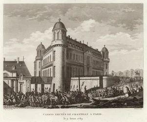 Guns brought from Chantilly