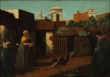 Porteño Patio in 1850