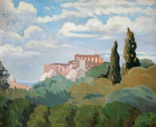 Sunrise On The Parthenon, Athens