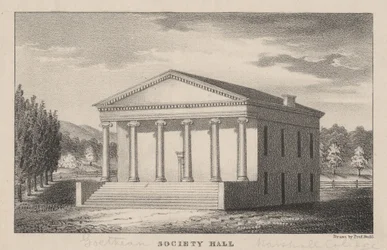 Goethean Society Hall, Marshall College, Mercersberg, PA