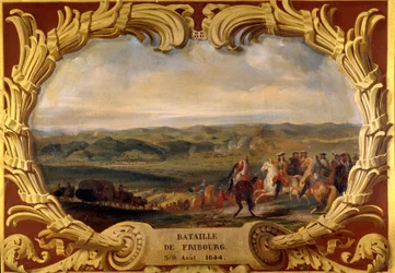 Battle of Fribourg from 3 to 09/08/1644