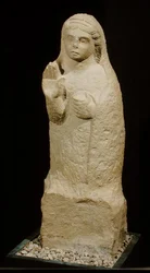 Funerary stela in the form of a statuette, 4th-3rd century BC