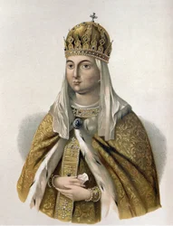 Portrait of Eudoxia Streshneva, Wife of Tsar Michael I of Russia