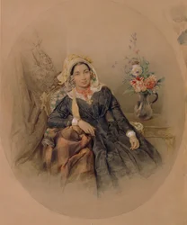 Portrait of Baroness Iuliania Ivanovna Klodt von Jürgensburg