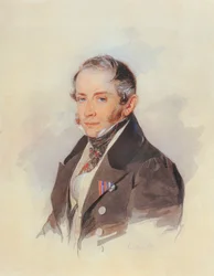 Portrait of the composer Count Matvey Vielgorsky