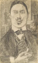 Portrait of the Painter Nikolay Sapunov, 1912
