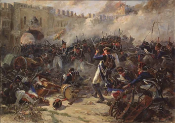The battle of Smolensk on August 1812, 1956