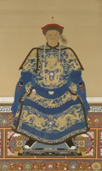 Portrait of Oboi (c.1610-1669), Regent during the Reign of Emperor Kangxi