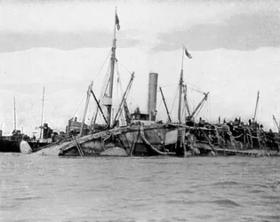 The raising of HMS Gladiator