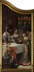 Altarpiece of the Guild of the Joiners, Left Hand Panel