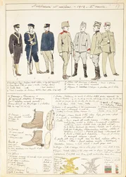 Uniform variations of Kingdom of Italy