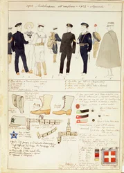 Uniform Variations of Kingdom of Italy by Quinto Cenni