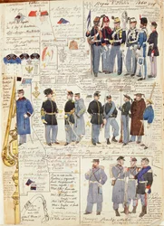 Uniforms and badges of Kingdom of Italy, color plate