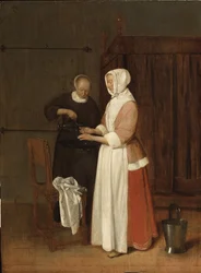 A Woman Washing Her Hands