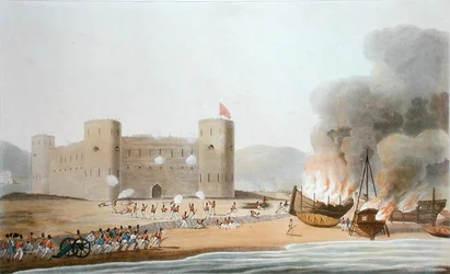 The Attack on the Fort of Luft, November 27th 1809, from 