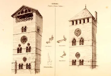 Fragments of Baronial Residences, Cahors, France