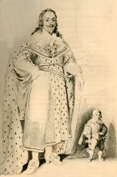 Jeffery Hudson, Aged 30 Years, 18 Inches High - Dwarf to King Charles the First
