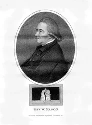 Reverend William Mason, English Poet, Editor and Gardener, 1815