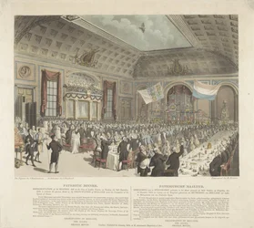 Patriotic Dinner in London, 1813