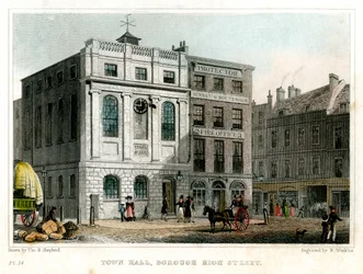 Town Hall, Borough High Street, Southwark, London
