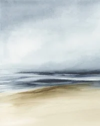 Serene Coastal Horizon