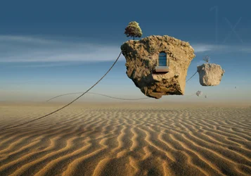 Floating Desert Islands