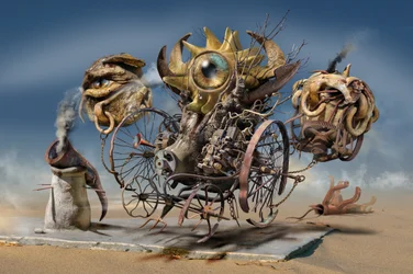 Steampunk Desert Creatures