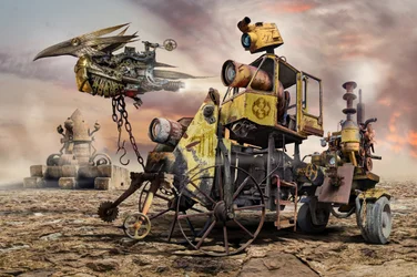 Steampunk Desert Expedition