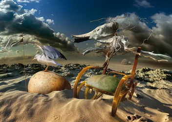 Surreal Desert Chair