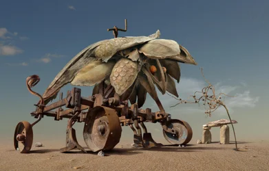 Surreal Desert Machine