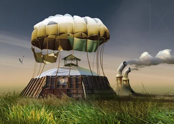 Whimsical Parachute Home