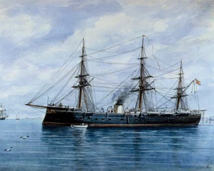 The Frigate Numancia