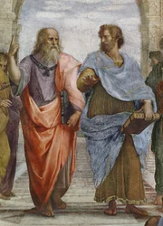 Aristotle and Plato: School of Athens (detail)
