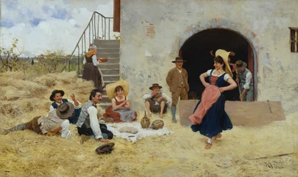Dance in Farmyard