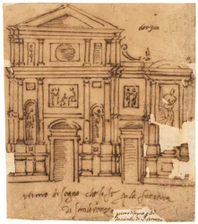 Design for the Façade of San Lorenzo, Florence