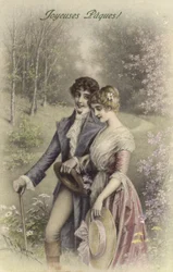 Walking Couple