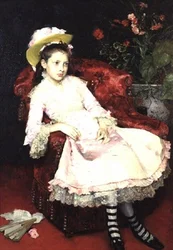 Young Lady in Pink