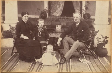 Col. Carpendale and Family, Neemuch