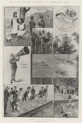The Life-Saving Society at Highgate, 13 July