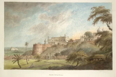 Another view of the palace at Farrukhabad