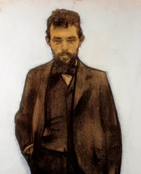 Portrait of Amadeo Vives, composer